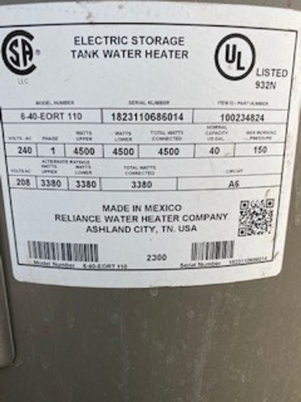 Water Heater